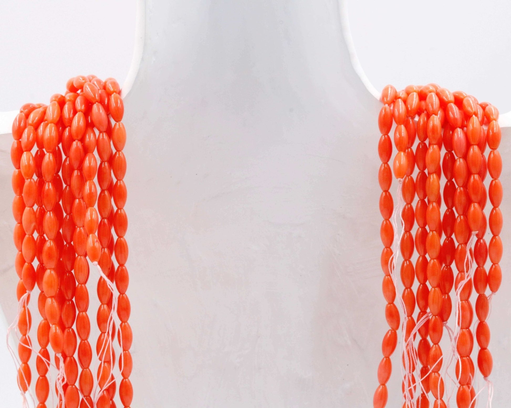 Natural Coral Beads Strands - Taj Mahal Gems