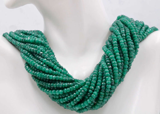 Natural Emerald Beads - Taj Mahal Gems