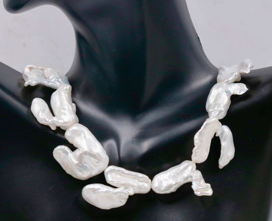 Natural Freshwater Pearl Beads Strand - Taj Mahal Gems
