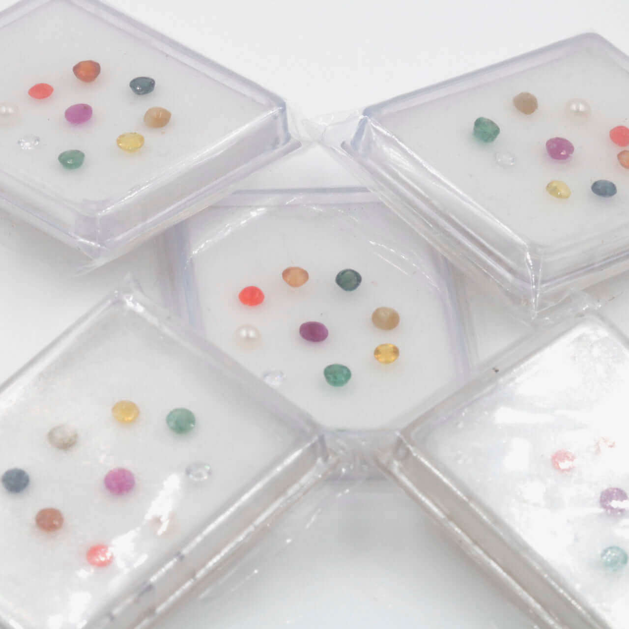 Navratna Gemstone loose stones - Taj Mahal Gems