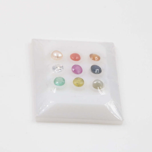 Navratna Gemstone loose stones - Taj Mahal Gems